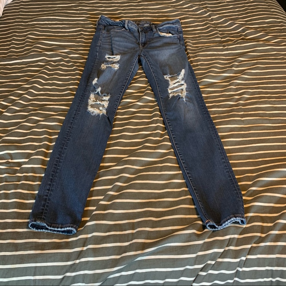 Distressed Skinny Jeans